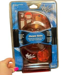 Vintage AM/FM Shower Radio Salton Wet Tunes New In Package!